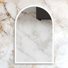 Archie 900 x 600mm Arched LED Bathroom Mirror